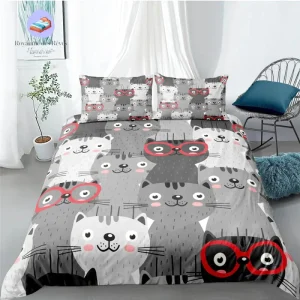 Housse de couette avec des Chats