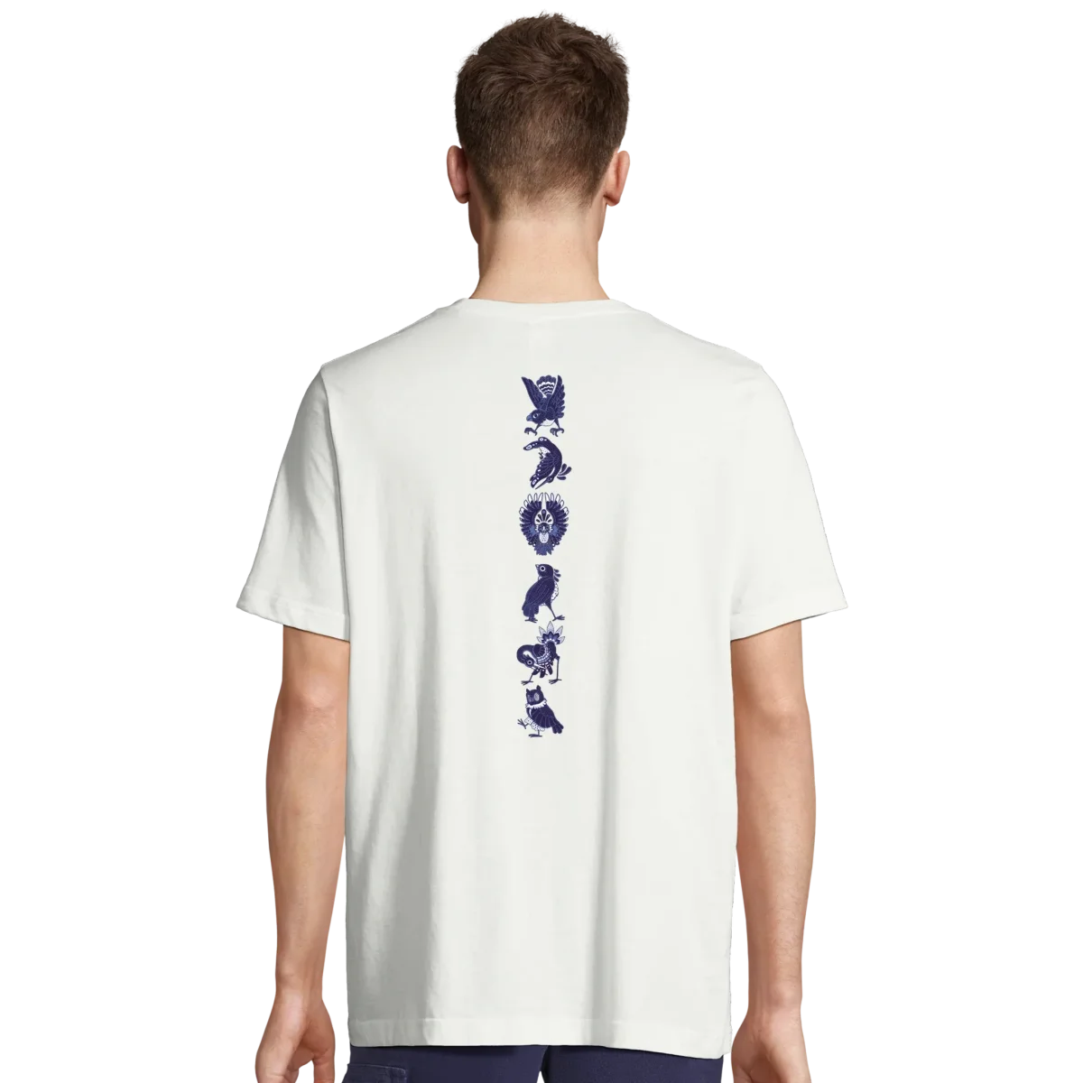 T-shirt unisexe Totem des Oiseaux – Image 8